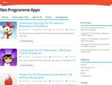 Tablet Screenshot of nesprogramme.org